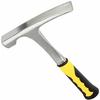 TRP Ultra Hard Head Rock Hammer - Premium Rubber Flat Tip Hammer