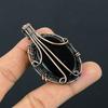 Australian Triplet Opal 999 Copper Wire Wrapped Pendant, Handmade Gemstone Jewelry Pendant Gift For Birthday