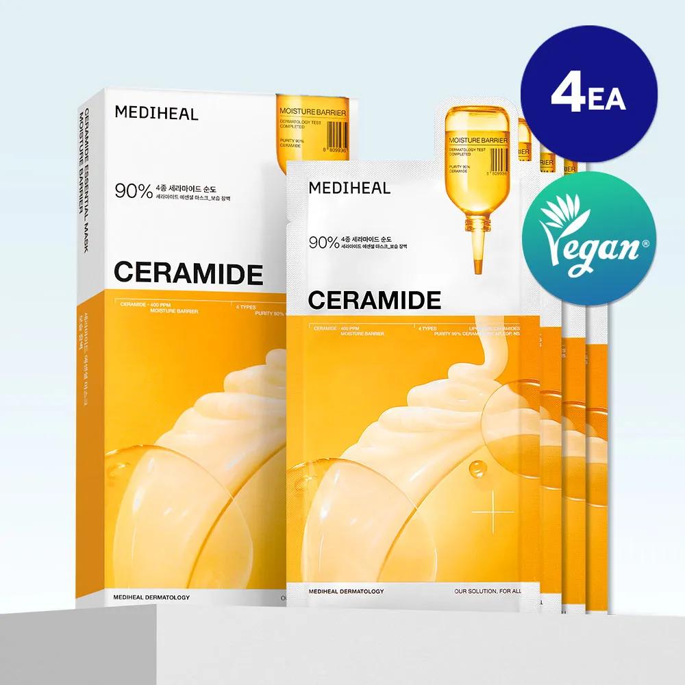 MEDIHEAL Ceramide Essential Mask Sheet Moisture Barrier 4ea