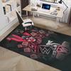 Wrestling, Champion, Legacy Office Carpet Soft Polyester Entrance Carpet Washable Non slip Machine W