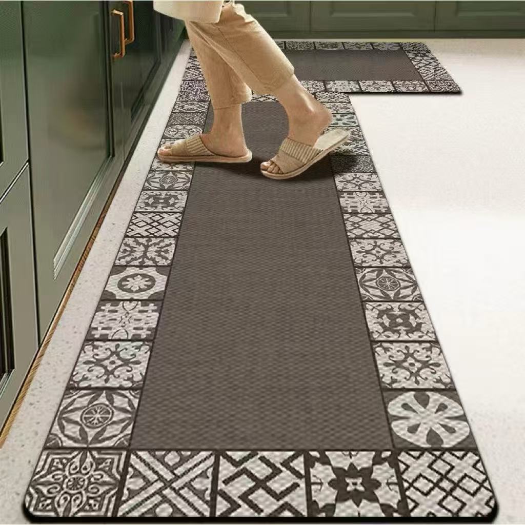 Quick-Dry, Anti-Slip Diatomaceous Earth Floor Mat for Kitchen and Bathroom