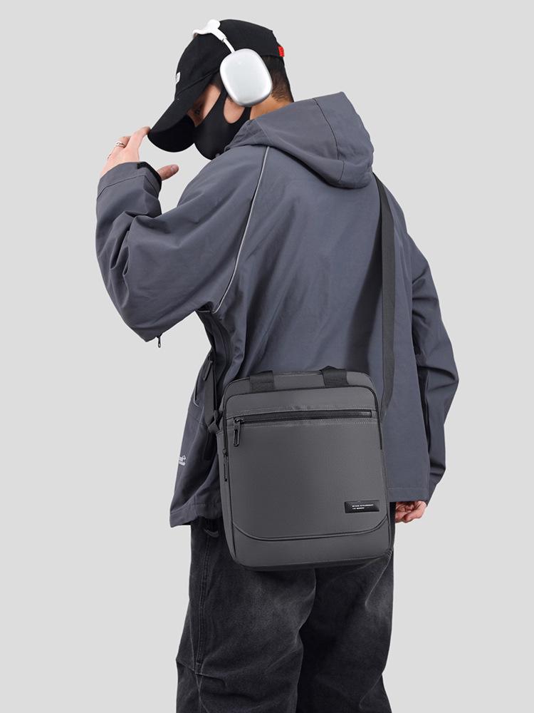 Men's Large Capacity Oxford Cloth Crossbody Bag - 2025 Spring Business & Casual Style