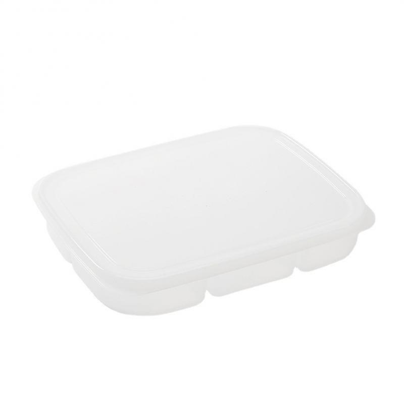 6 Grids Food Storage Box Compartment Refrigerator Freezer Organizer Kitchen Tool Fruit Vegetable Meat Fresh-Keeping Sealed Box