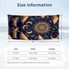 Celestial Dreams Stars Theme Quick Dry Beach Towel Custom Name Text Print Large Sand Resistant Towel Beach Vacation
