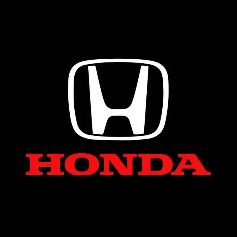 For Honda LED Car Door Welcome Light Ghost Shadow Projector Accord 9Th 10Th Gen CR-Z CR Z Spirior Elysion Odyssey Accessories