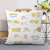 Corocoro Coronya Cute Soft Kawaii Pillow Case For Sofa Living Inu Room Home Decor Protective Cover Without Shiba Pillow-Insert