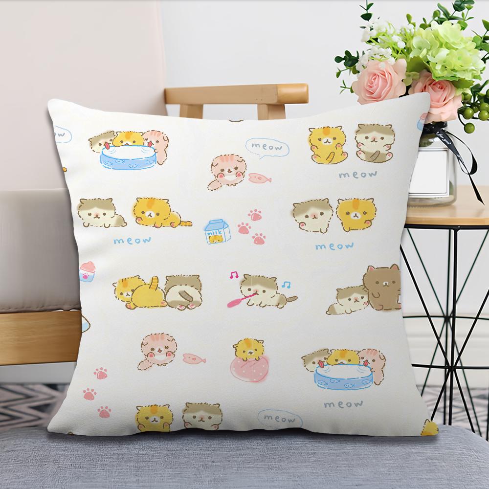 Corocoro Coronya Cute Soft Kawaii Pillow Case For Sofa Living Inu Room Home Decor Protective Cover Without Shiba Pillow-Insert