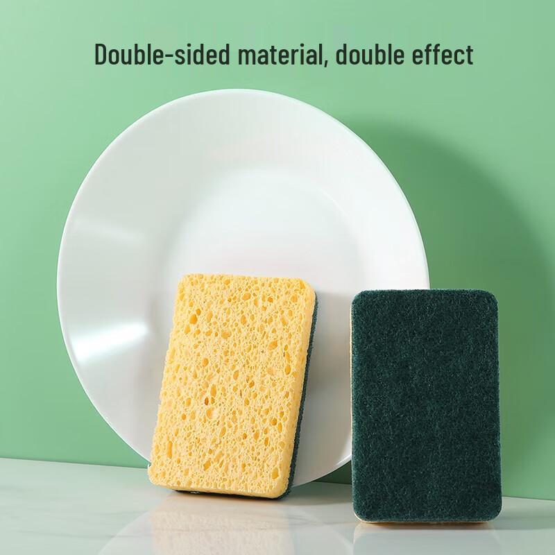 Meliya Natürliche Holzzellstoff Schwamm Scheuerschwämme