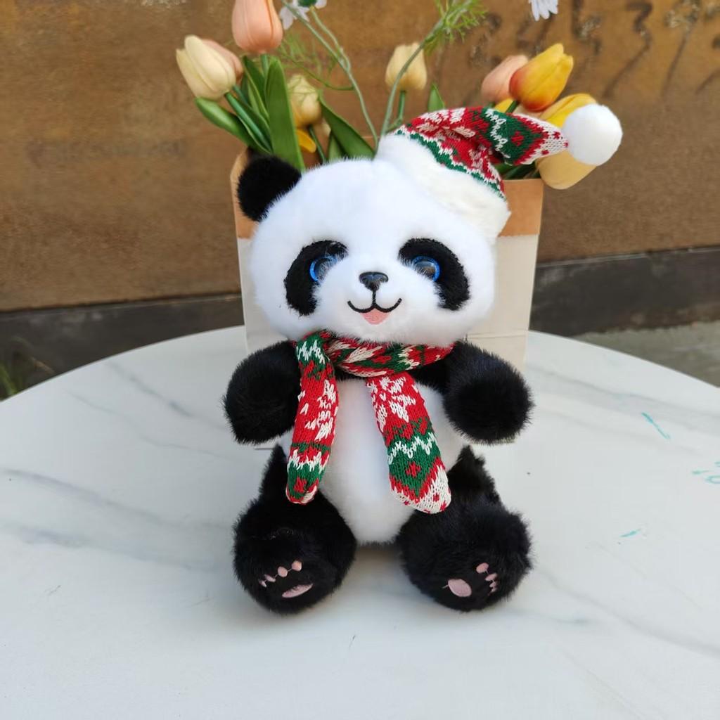 Weihnachts Snoopy Lotso Plüschtier mit Hut und Schal Design für Feiertagsdekoration