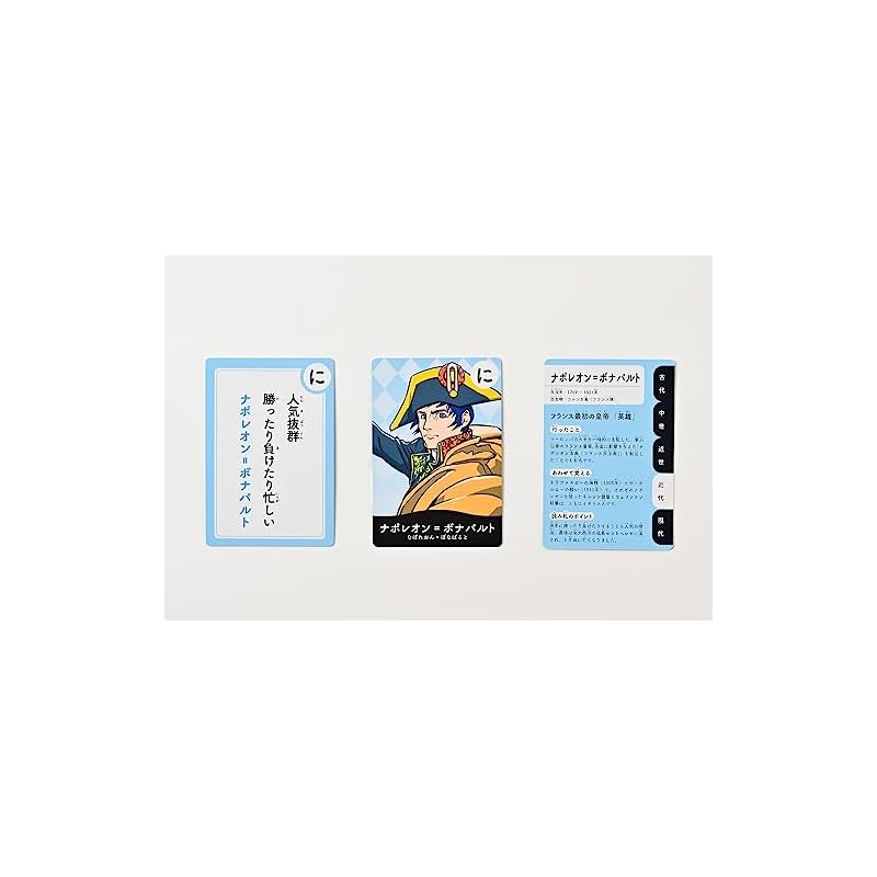 Gentosha Learning Edition World Historical Figures Karuta