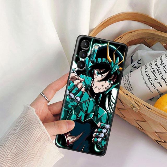 Anime Saint Seiya Phone Case For Samsung Galaxy S24 S23 Ultra 5G S20 S21 FE S25 S24FE S26 Plus Cases Soft Cover Pegasus Seiyas