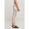 Damen Cargo-Hose Urban Classics - beige camouflage/lavendel - 28