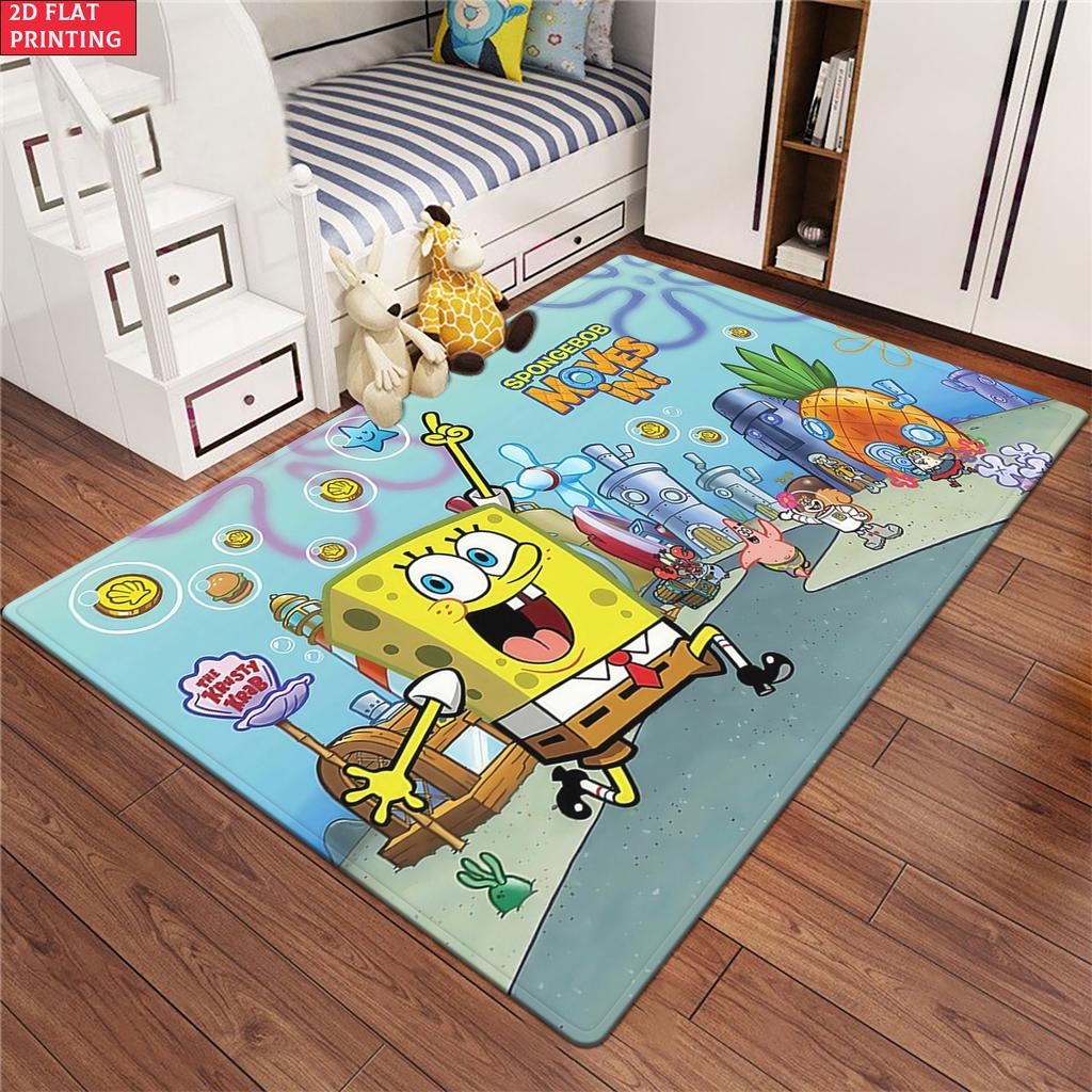 Good partner print Large Room Carpet Non Slip Cartoon Kids Bedroom Living Room Floor Mat Home Decor Children's Play Carpet