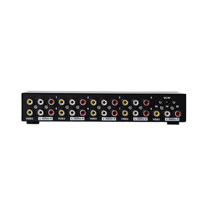 MT-viki MT-108AV 1 Input 8 Output RCA AV Splitter