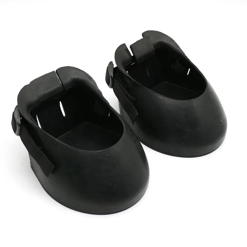 2 PIEZAS Goma Antideslizante Herraduras Ecuestres para Caballos Botas para Herraduras Reparación Corrección Rendimiento del Casco del Caballo Casco Protectores de Casco