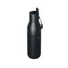 Larq Bottle Flip Top - Thermal Bottle with Straw, Retractable Mouthpiece 740ml (obsidian Black)