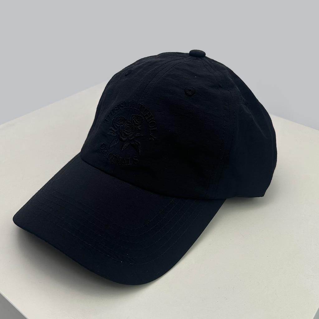And Women Fast Drying Letter Print Rose Embroidery Baseball Caps Sun Protection Outdoor Use Air Permeable Korean Style Peaked Hats All-Match