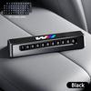 Suede Car Phone Number Card Temporary Parking Card Plate Telephone Number For BMW M E34 E36 E60 E90 E46 F10 F20 F30 X5 X6 X1 M3 ydjc08