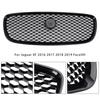 XF-R Style Front Bumper Grill Grille Fit Jaguar XF 2016-2019 Gloss Black
