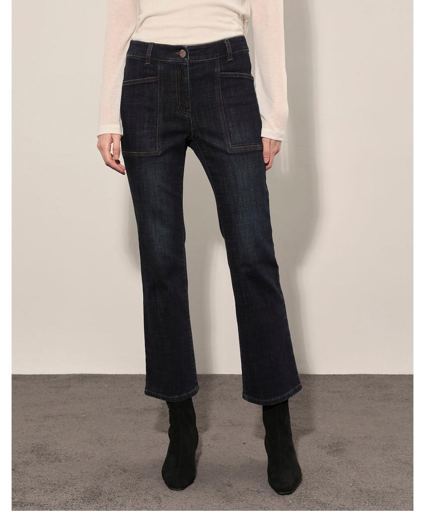 VVOLIVIA Slim Bootcut Denim Pants_Vvcmp4F7491