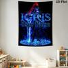 Name Custom Igris Wall Tapestry Aesthetic Wall Hanging Printed Fabric Blanket Decorative Tapestries for Bedroom Living Room Home Decor