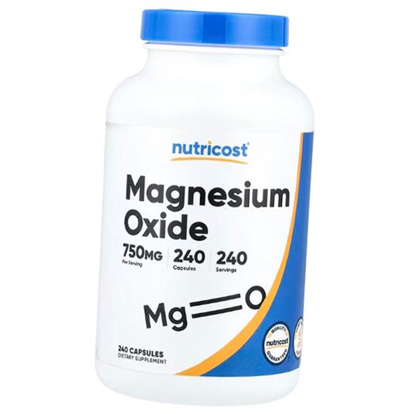 

Magnesium Oxide, Magnesium Oxide 750, Nutricost 240caps (36647095) 240caps
