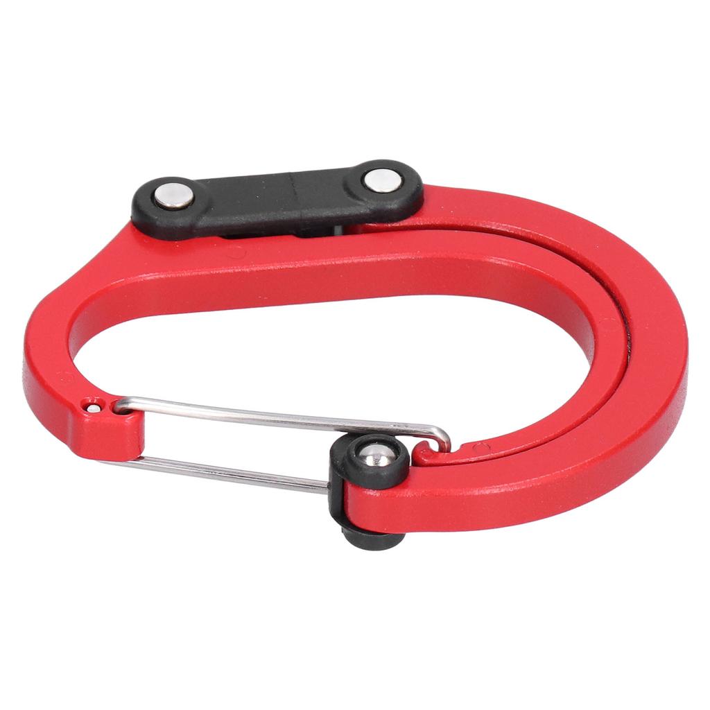 Climbing Carabiner D Type Carabiner Hook Aluminium Alloy Hanging Carabiner Clip for Outdoor
