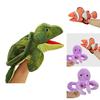 New Ocean Animal Plush Puppet Toy For Toddlers Interactive Shark And Turtle Hand Puppets Perfect Gift For Children Characters)