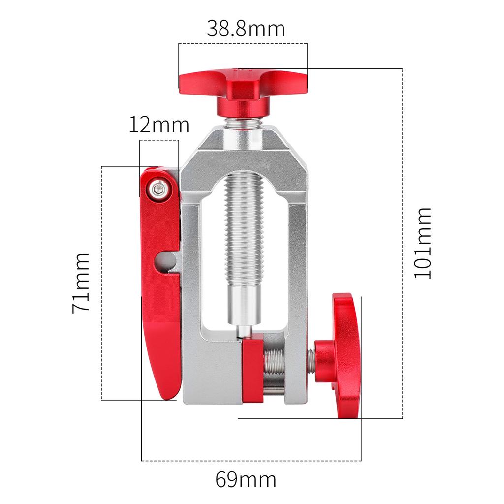 Bicycle Brake Hydraulic Hose Fitting Insert Tool T Head Brake Lines Tubing