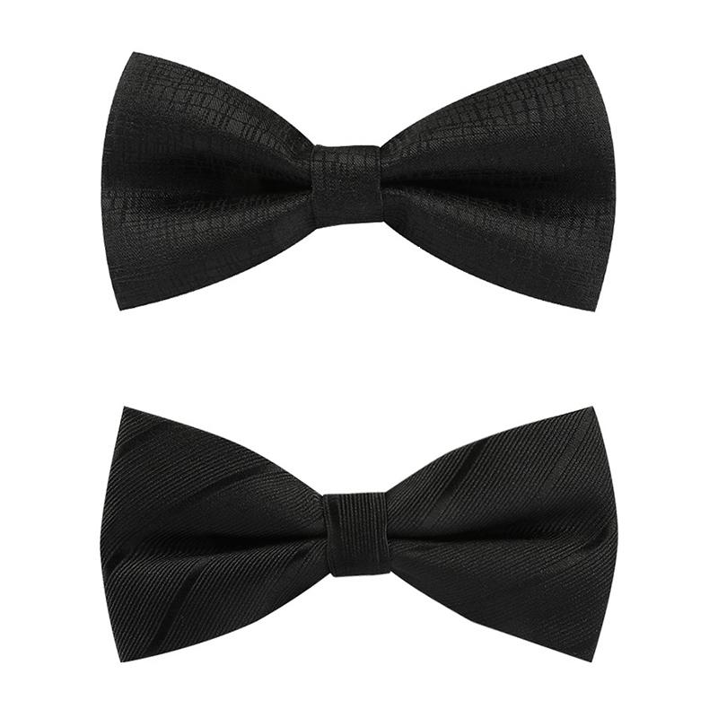 Men Ties Butterfly Party Wedding Bow Tie Black Bowknot Bowtie Accessories Business Gift