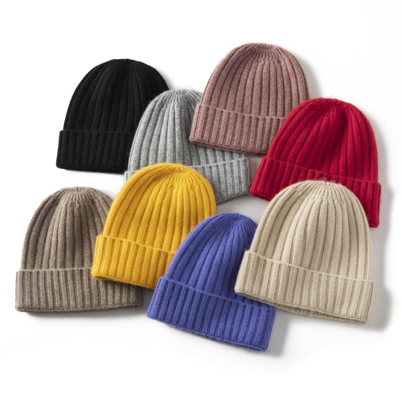 Durable And Safe Zyczcxx Winter Cashmere Hat Solid Color Girls Boys Cap Causal Warm Knitted Cashmere Kids Beanie Children Hats Bonnet Gorras