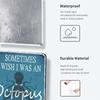 [1pc Humorous Octopus Metal Sign] INEED Humorous Octopus Metal Tin Sign - "Sometimes I Wish I Was An Octopus" Quote, Wall Decor