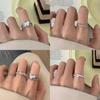 Unique Simple Circle And Heart Women's Ring Collection For Classic Stylish Looks