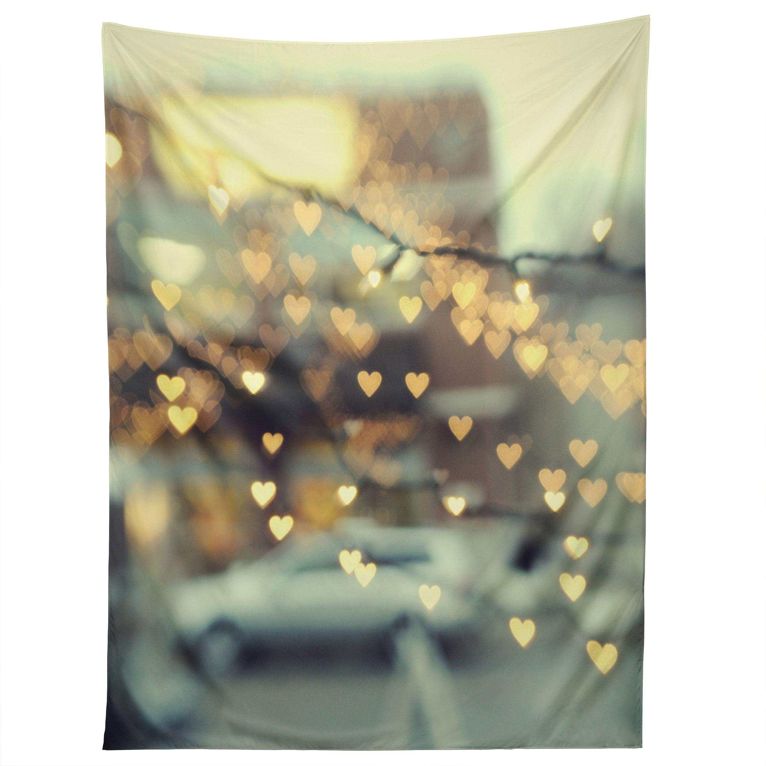 HOLDING ONTO LOVE tapestry 75x100 чёрный