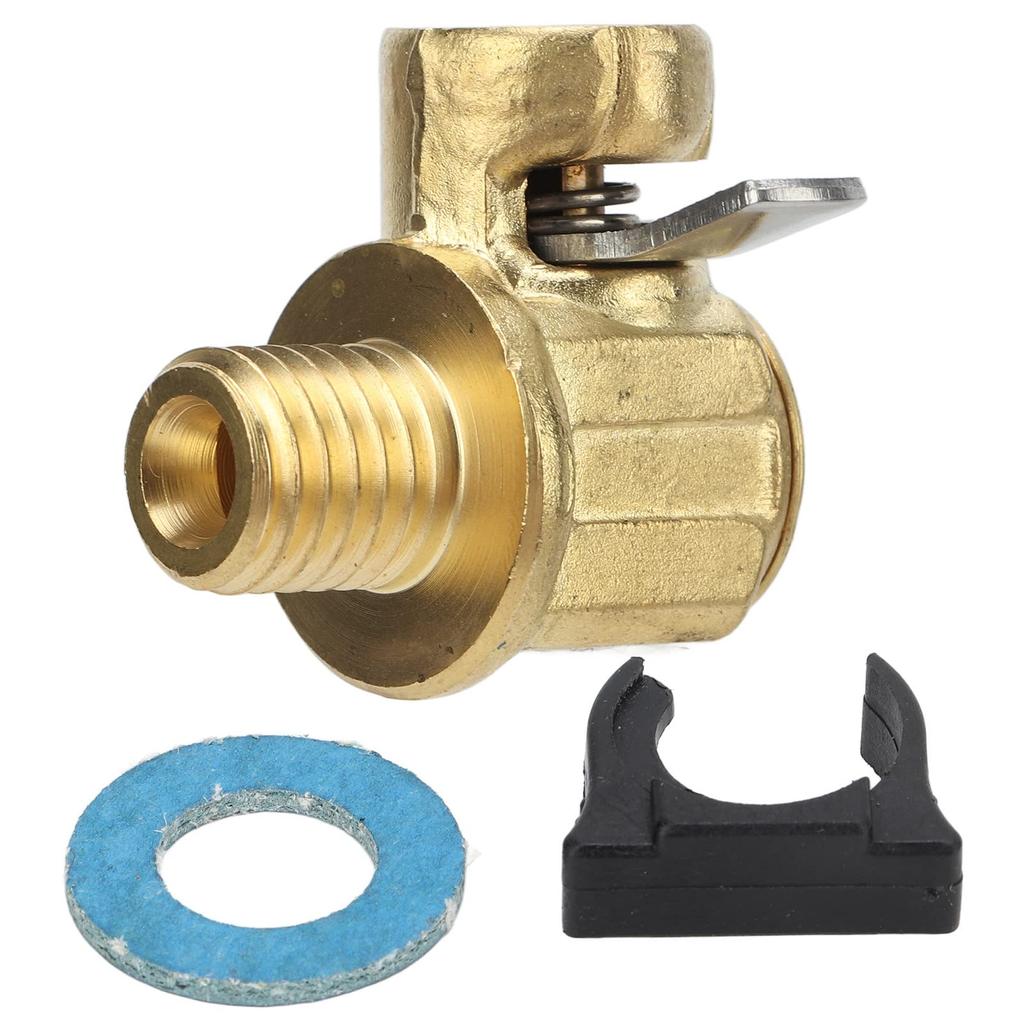 Drain Valve, M12‑1.75 LC ‑10 Lever Clamp, Fast Drain Valve for Automobile, Light Truck