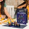 Halloween Themed Funny Animal Card with Envelope Handmade Festival Greeting Card Stylish Gifts Postcard Home Decoration