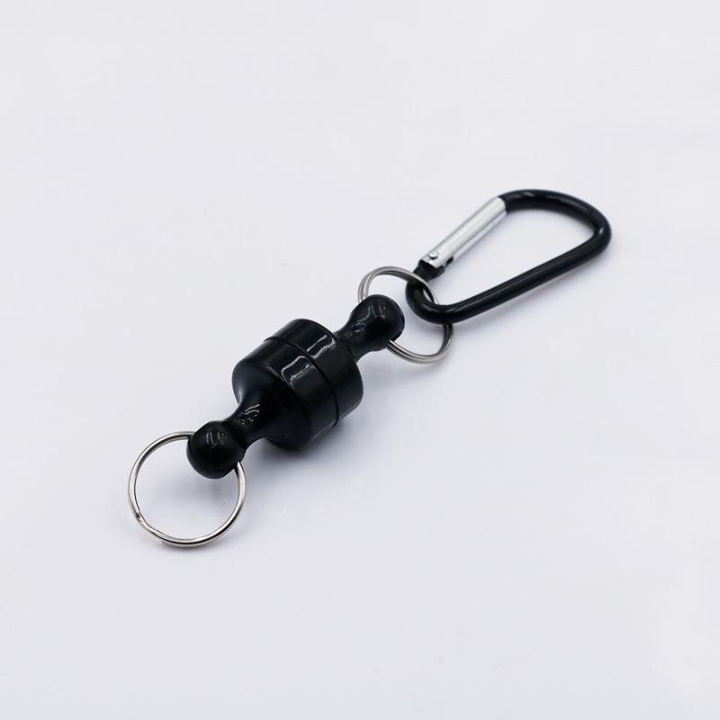 Magnetic Carabiner & Lanyard for Outdoor Fishing and Tent Hanging