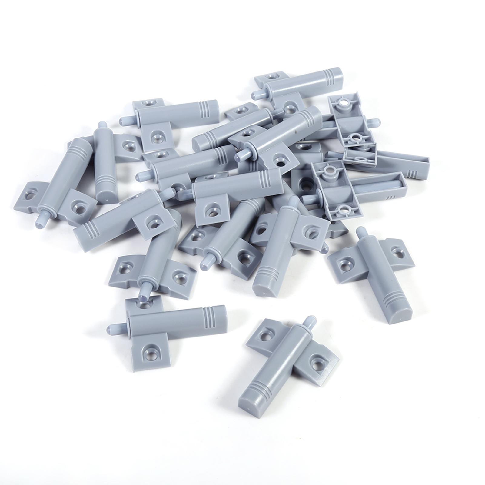 

20PcsCelsiusLot Kitchen Cabinet Door Stop Drawer Soft Quiet Close Closer Damper Buffers GrayCelsiusWhite