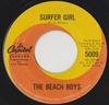 7inch Record BEACH BOYS  Surfer Girl 5009 Capitol Records 1963 Canada Rock Used