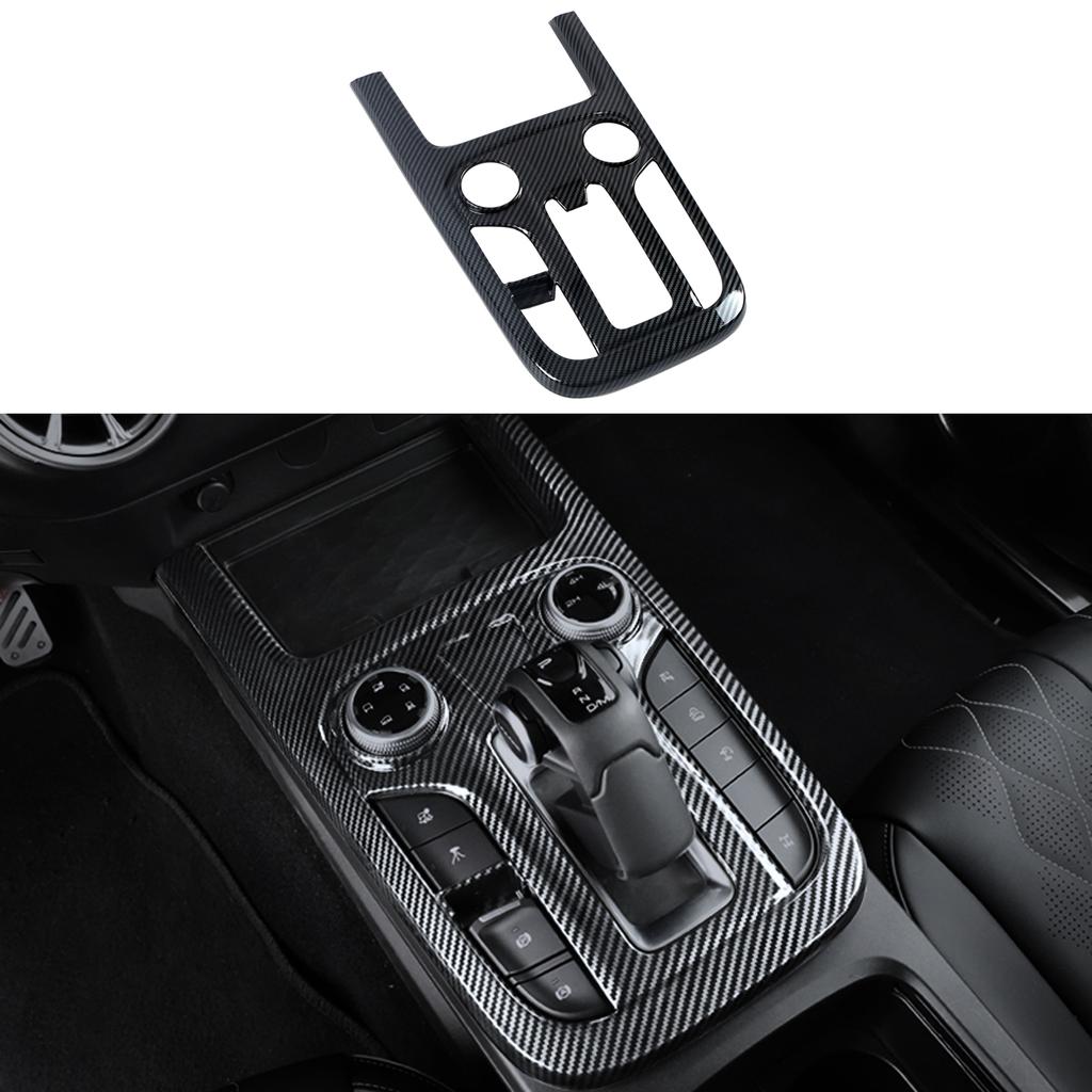 Only ABW  For GWM WEY Tank 300 Tank300    2024 Car Accessories ABS Center Gear Shift Panel Sticker Cover 1PC