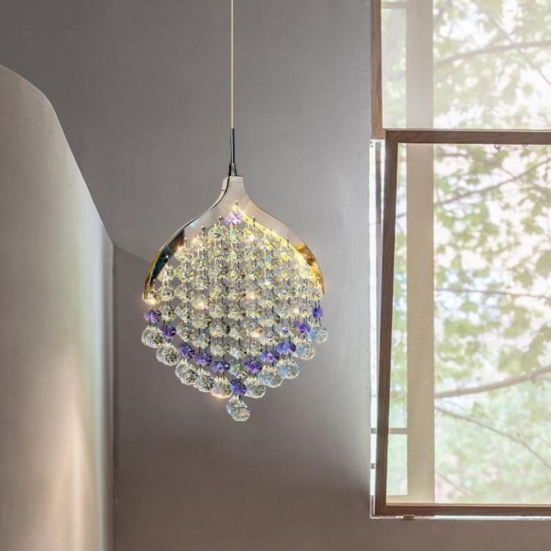 Modern Style Crystal Bedroom Bedside Chandelier