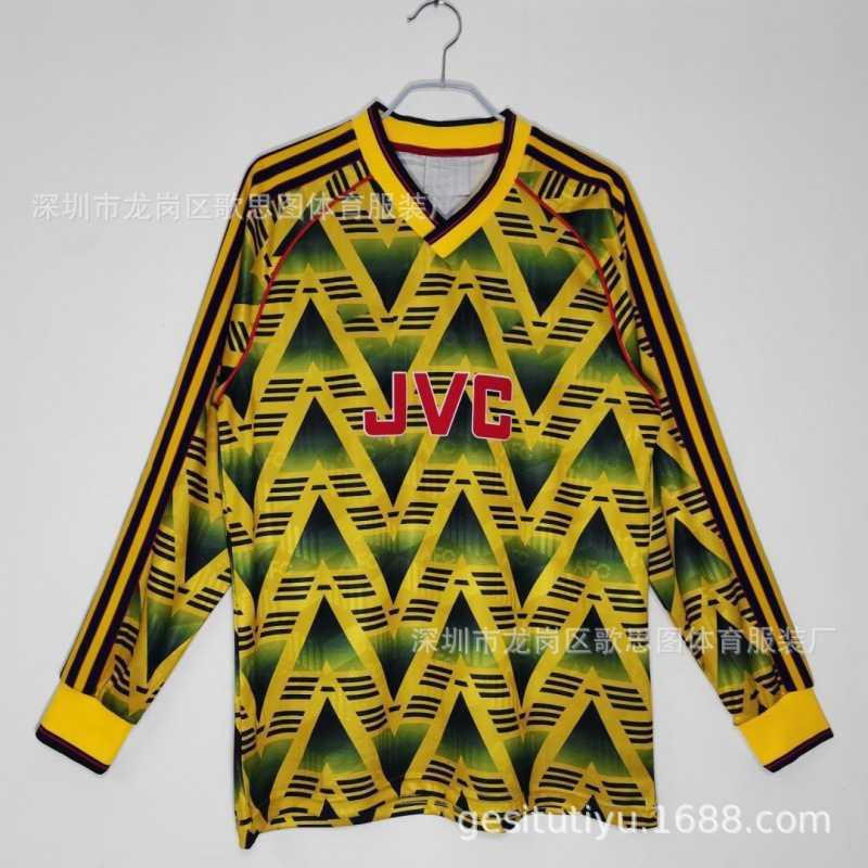Retro Football Jersey Men Long Short Sleeve Various Season Designs Sports Training Wear