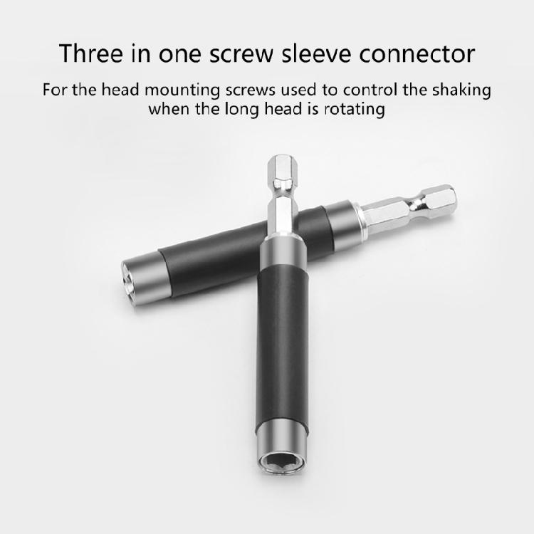1/4'' Telescopic Magnetic Hex Screwdriver Bit Holder 8000-120mm Extension Rod