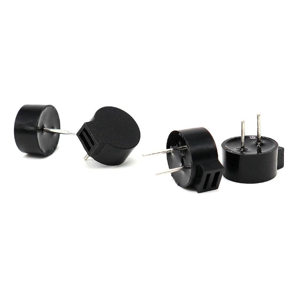 10pcs/lot TMB9650 Buzzer 3V 5V Active Buzzer 2700Hz Magnetic Long Continous Beep Tone 9650 9.6 * 5MM 5MM Pitch(10pcs TMB9650-5V)