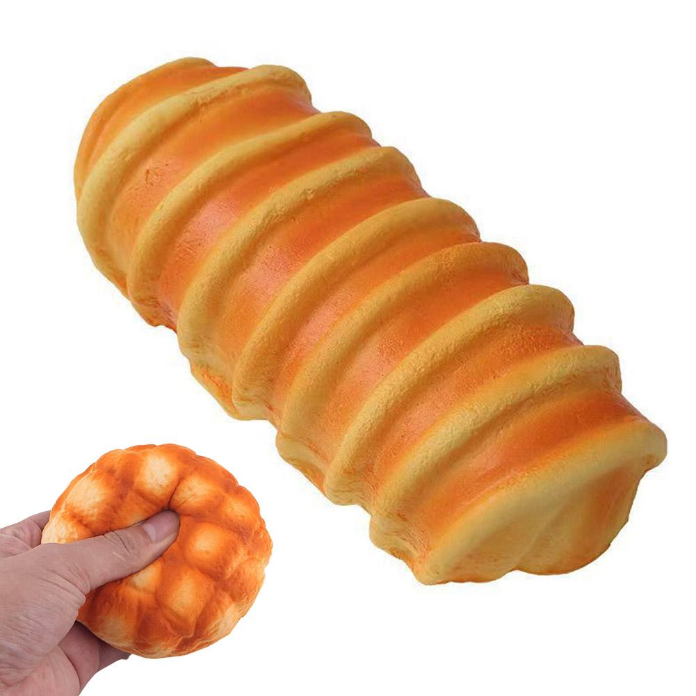 Brood stressverlichtend speelgoed Zacht sensorisch fidget knijpspeelgoed voor tieners Studenten Kantoorpersoneel Feestartikel Kerstkousvuller
