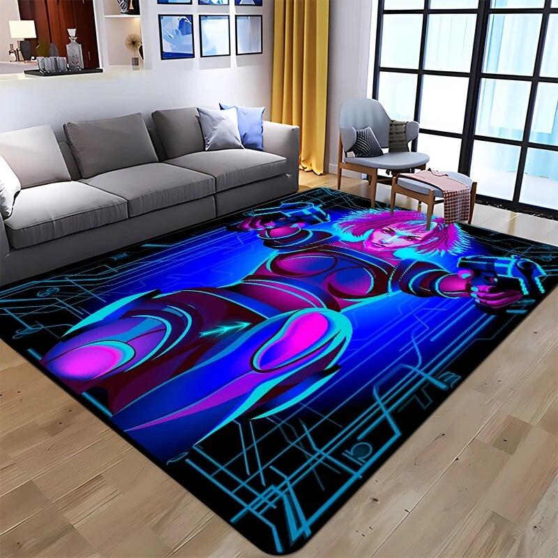 Twelve Constellations Printed Carpet Household Rug Children's Room Living Room Chair Bedside Modern Simple Floor Mat Kawaii Rug