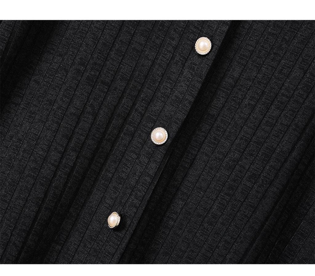Women's Plus Size Knitted Cardigan - Spring/Autumn Fashion, Loose & Slimming 