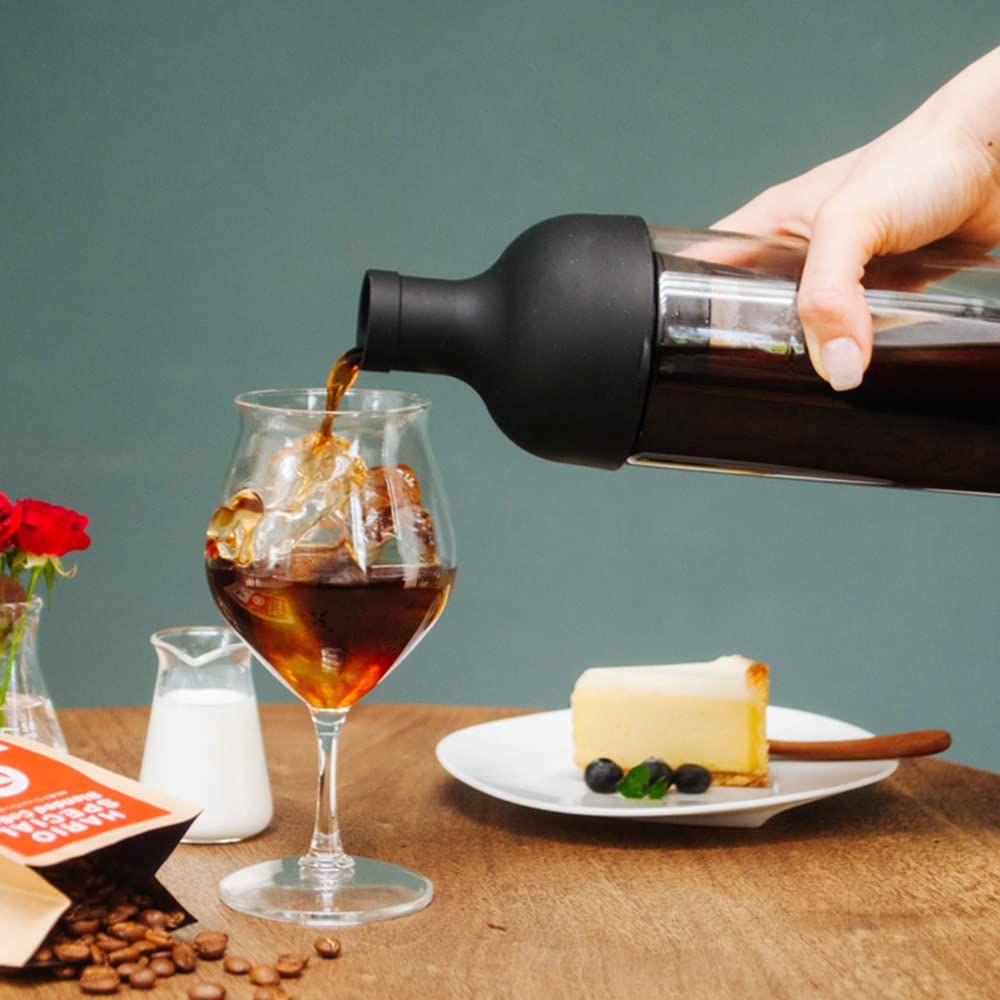 HARIO Coffee Bottle 650ml Black Cold Brew Coffee Made In Japan Present Gift Filter-in FIC-70-B