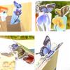 3pcs Cute Cartoon 3D Butterfly Bookmarks Creative Stationery Paper Animal Bookmarks Gift School Office Reading Supplies