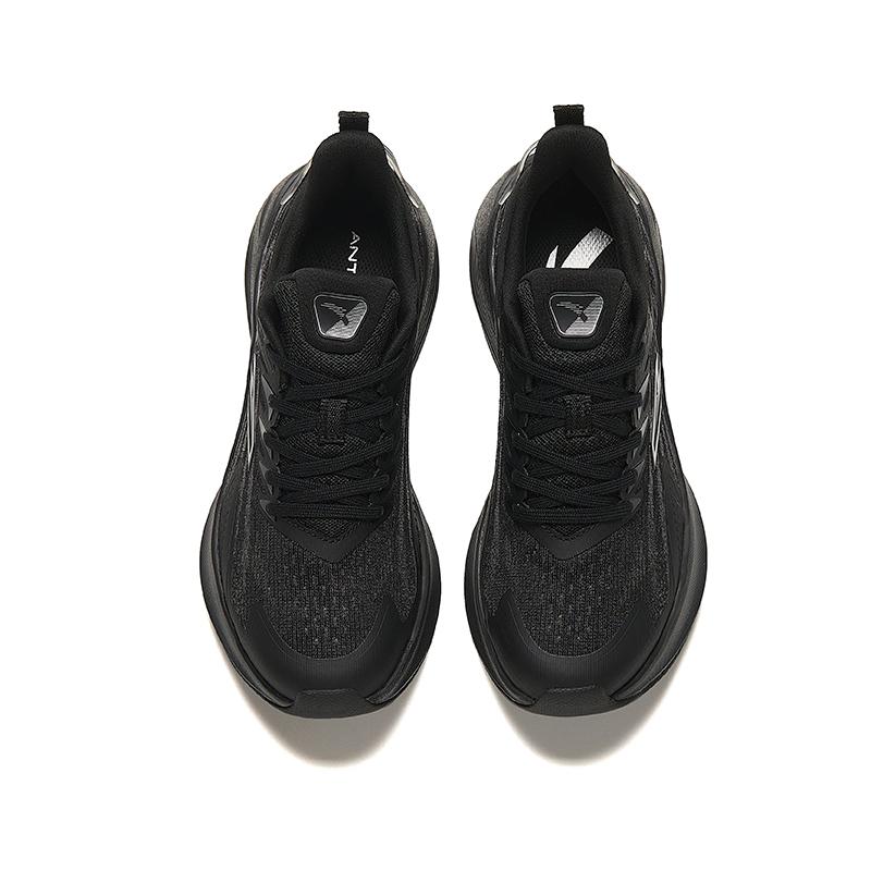 Anta Stinger 5 Cushioning, Wear Resistant Low Top Running Shoes Women's Black Gray Sneakers 922415552-4